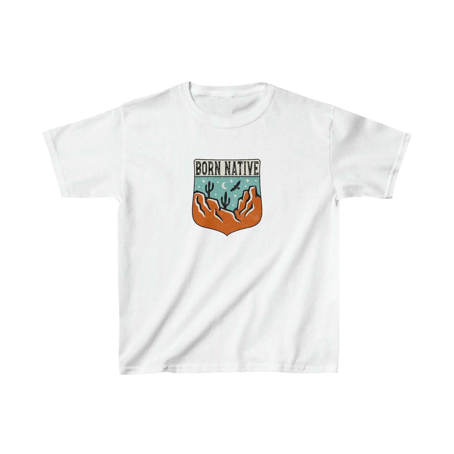 Camisa nativa nacida para jóvenes Algodón Nativo americano
