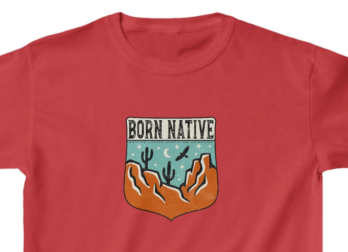 Jeugd geboren Native Shirt katoen Native American
