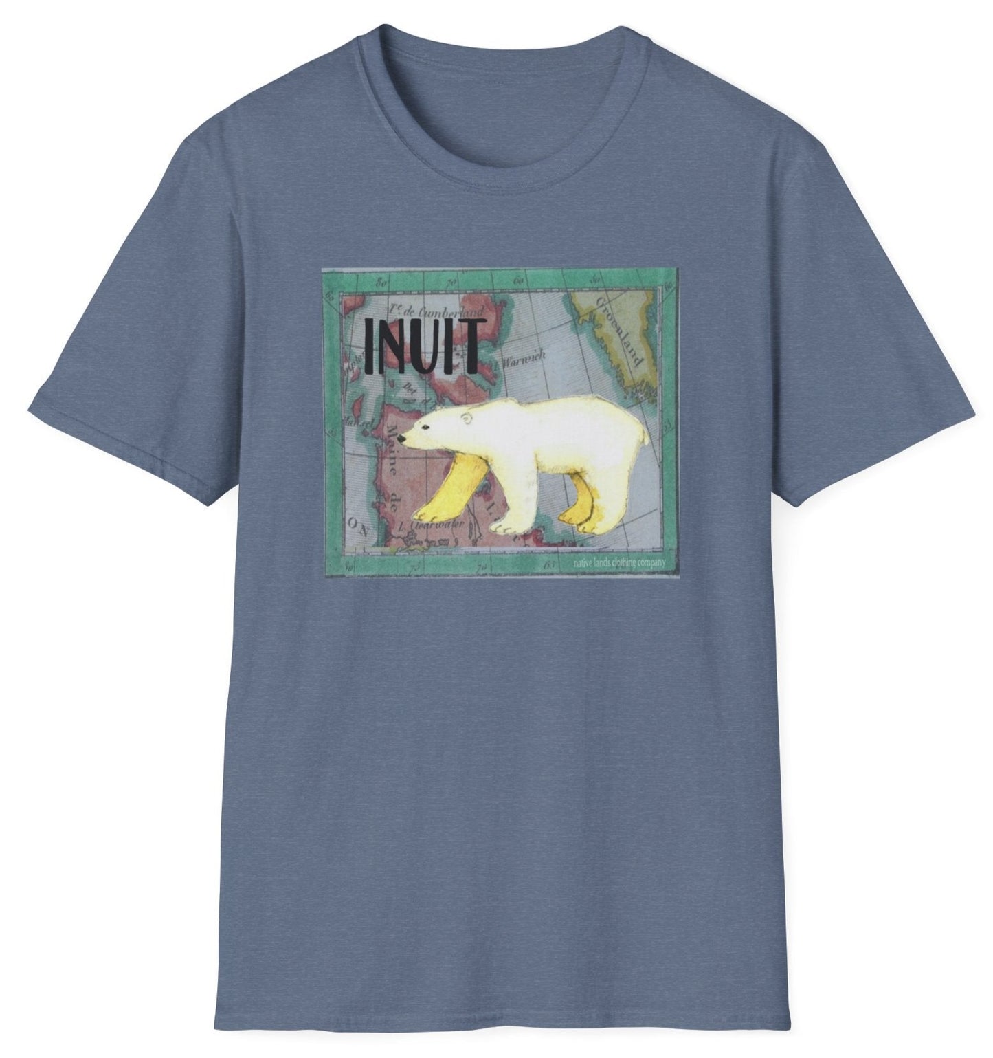 Inuit Tribe -paita Jääkarhupuuvillasta intiaani