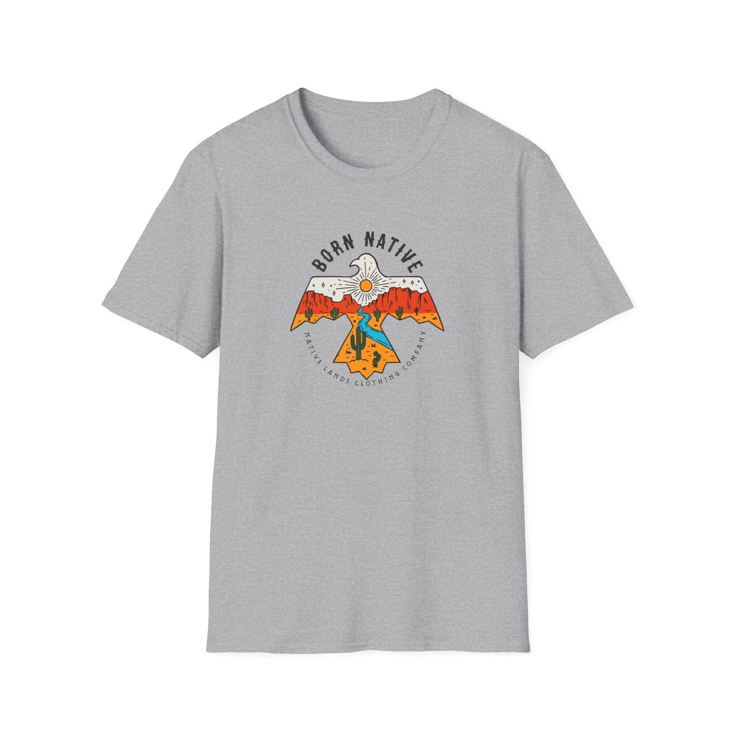 Born Native Thunderbird Shirt Cotton Native American