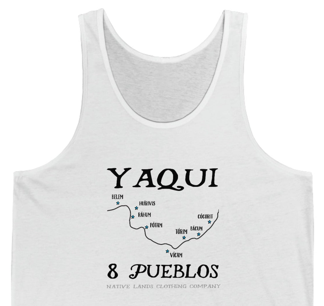 Yaqui Tribe 背心 8 Pueblos Cotton - 原住民、加拿大原住民、土著、美洲原住民