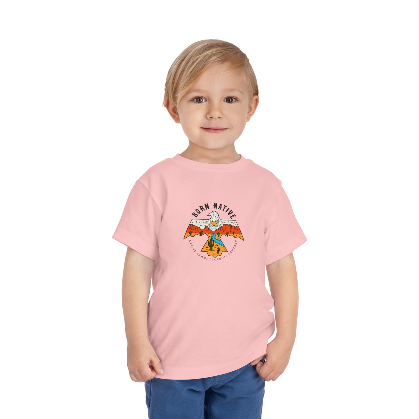 Toddler Born Native Shirt Cotton  - First Nations, Canadian Aboriginal, Indigenous, Native American