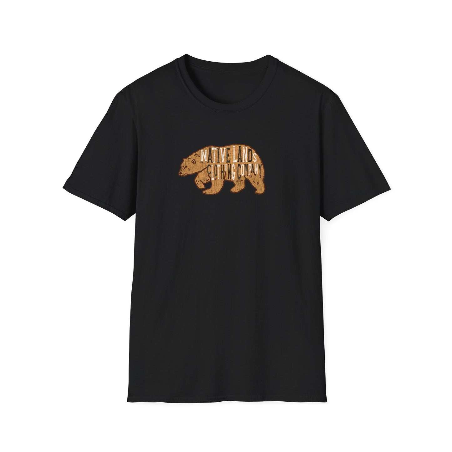 Brown Bear Shirt Cotton - First Nations, Canadian Aboriginal, Indigenous, Native American