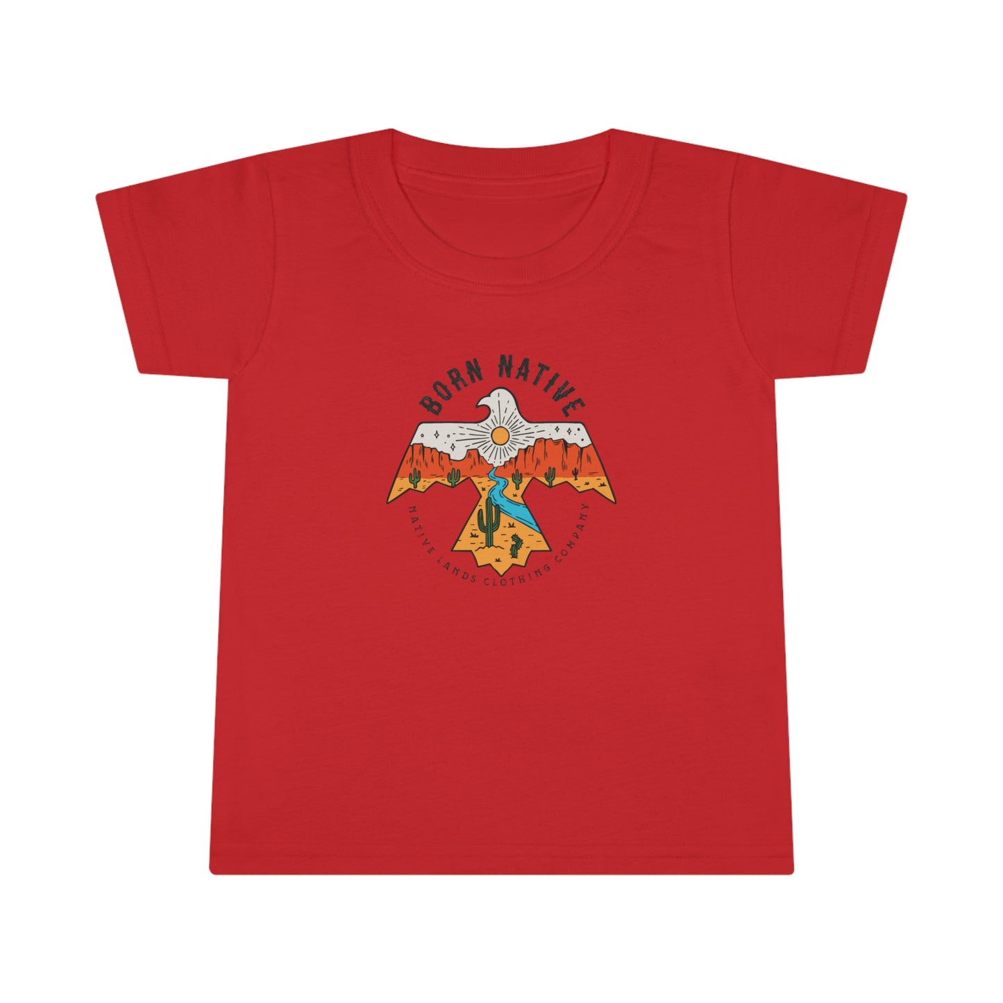 Camisa Thunderbird para niños pequeños Algodón Nativo americano