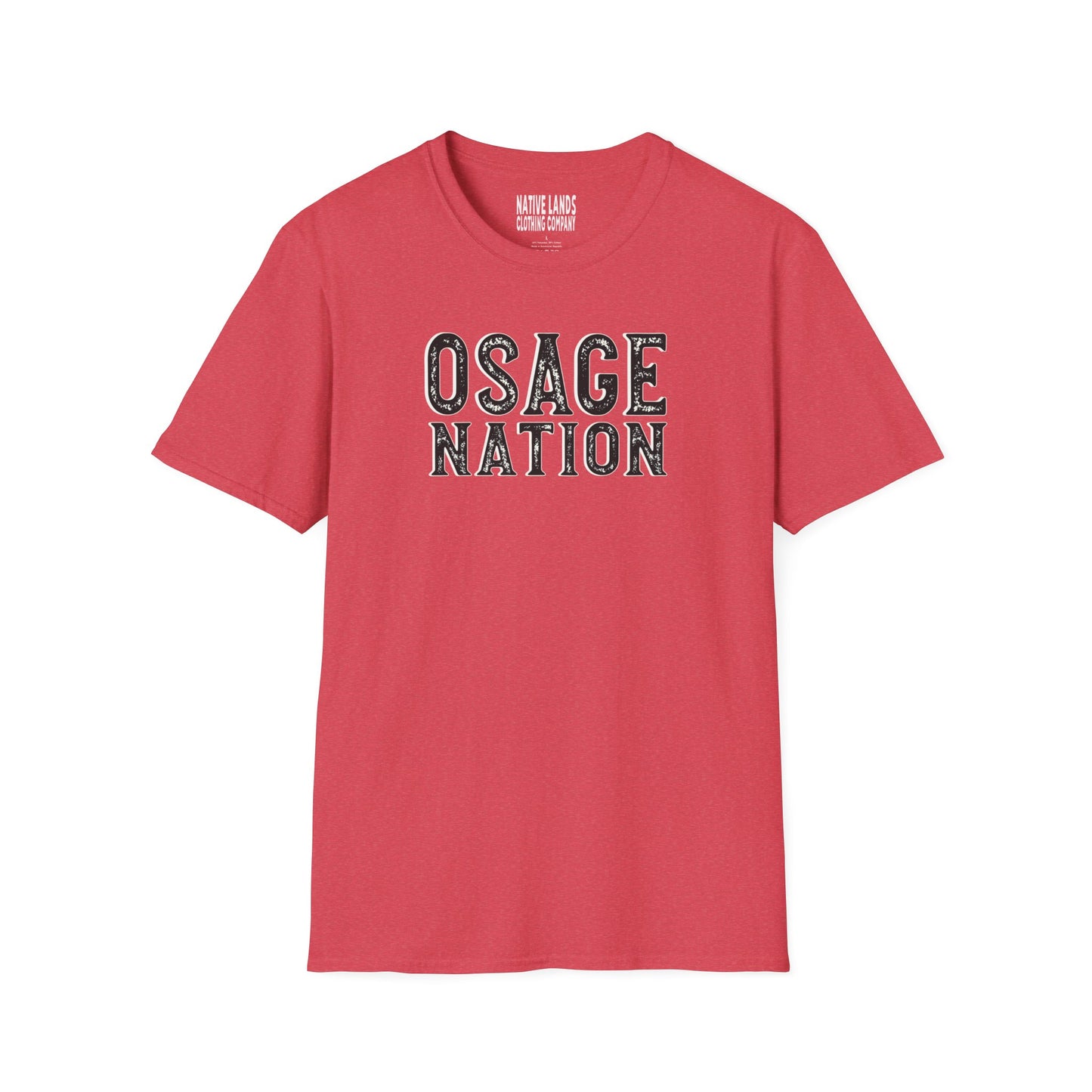 Osage Nation 셔츠 코튼 아메리카 원주민