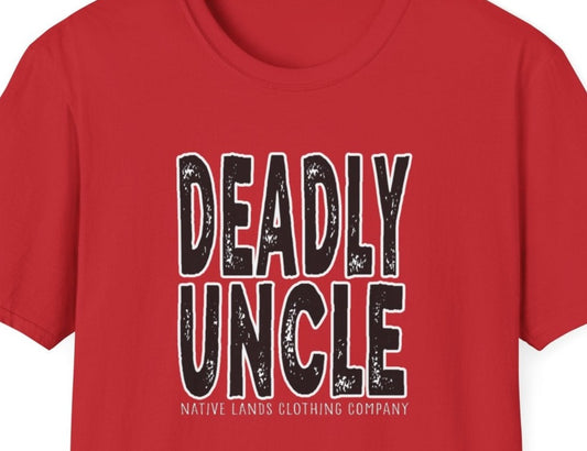 Рубашка «Смертельный дядя» из хлопка коренных американцев