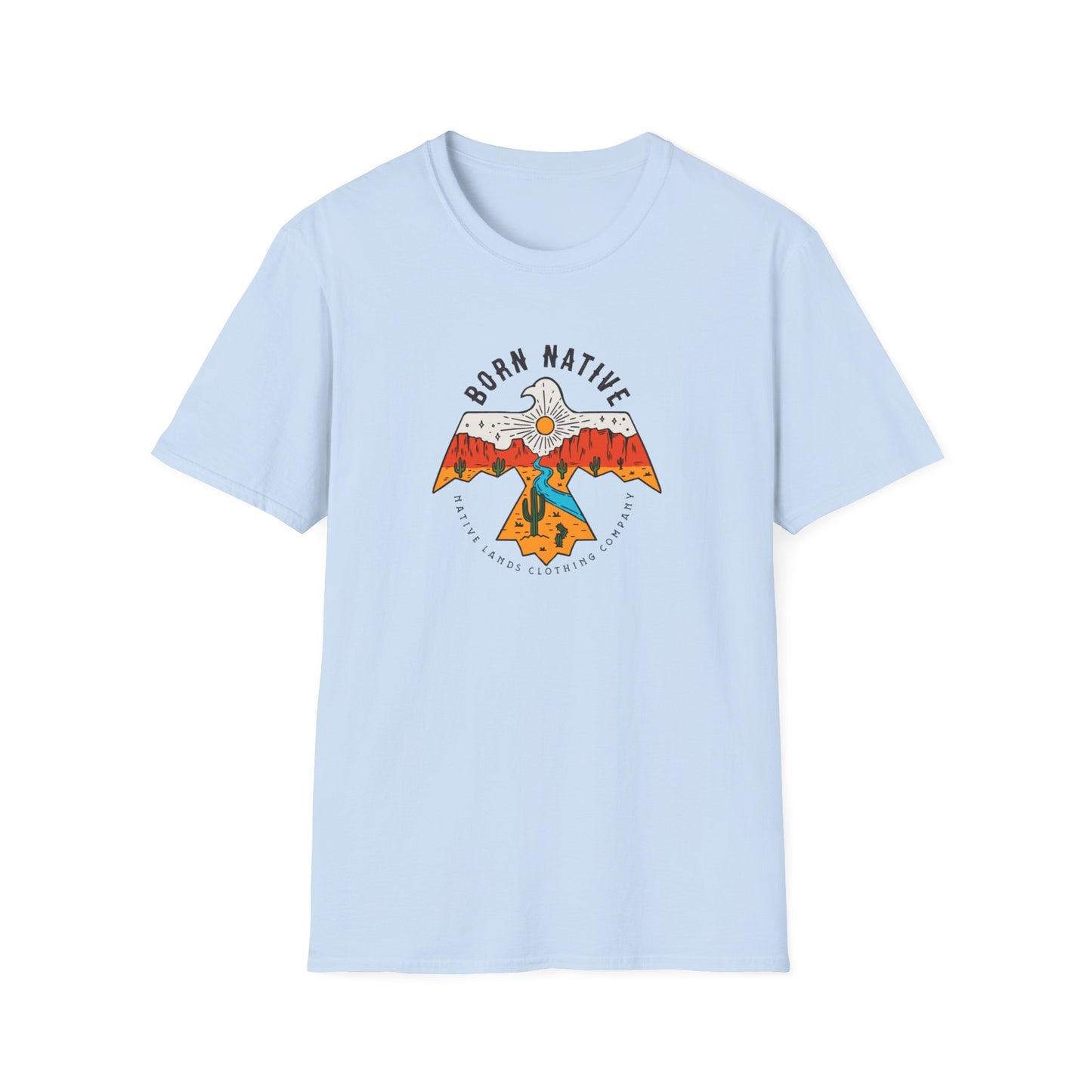 Born Native Thunderbird Shirt Cotton Native American