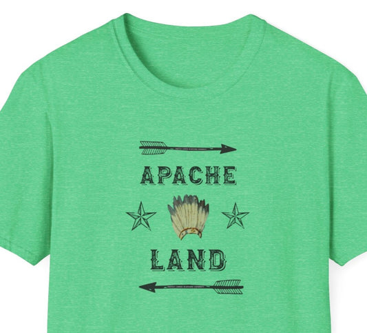 Apache Tribe Shirt Arrow Cotton Native American