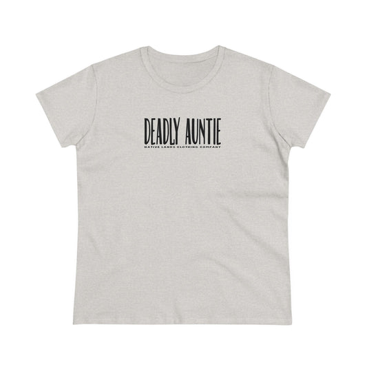 Damer Deadly Auntie Shirt Bomull 5000L indian (max grafik) - Caferus