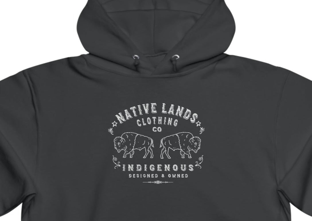 Bisons Hoodie Indigenous Native American