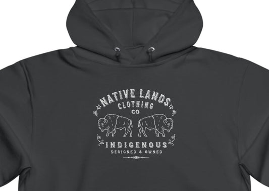 Bisontes Sudadera Con Capucha Indígena Nativo Americano