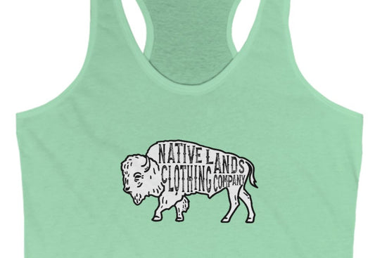 Dame Bison Tank Top Bomuld Native American