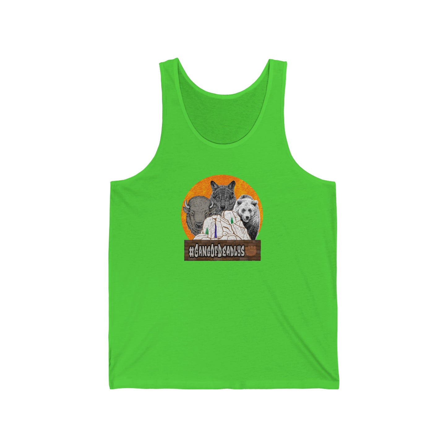Gang Of Deadlys Tank Top Native American (Special Order)