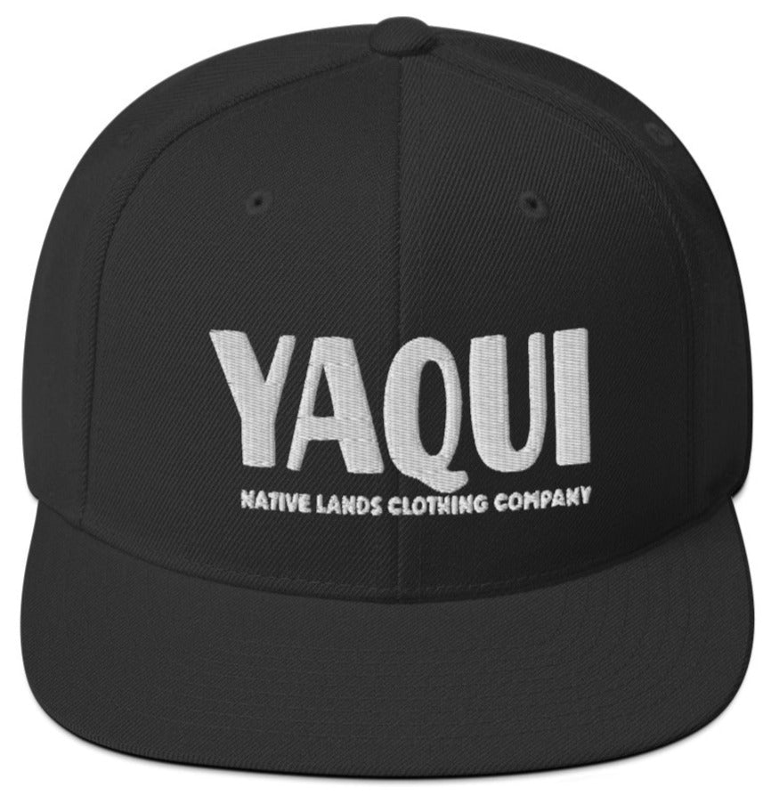 Yaqui Tribe Snapback Hat Embroidered Native American Native Lands Clothing Company LLC