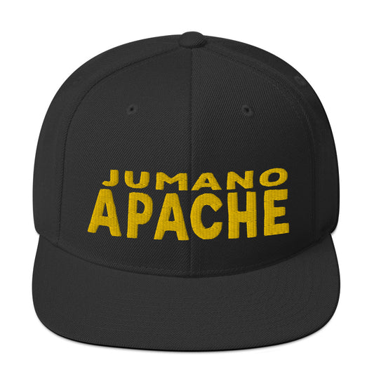 Jumano Apache Tribe Snapback Hat Brodé Amérindien