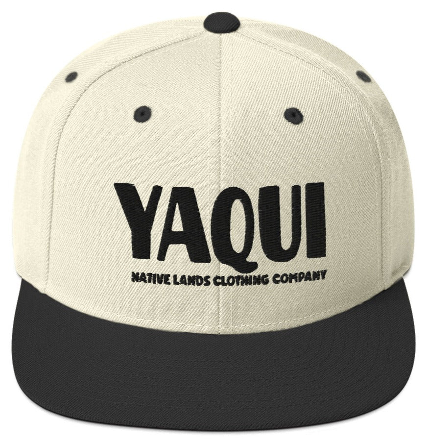 Yaqui Tribe Snapback Hat Embroidered Native American $ 22.50 Snapback Embroidered Baseball Cap Native Lands Clothing Company LLC