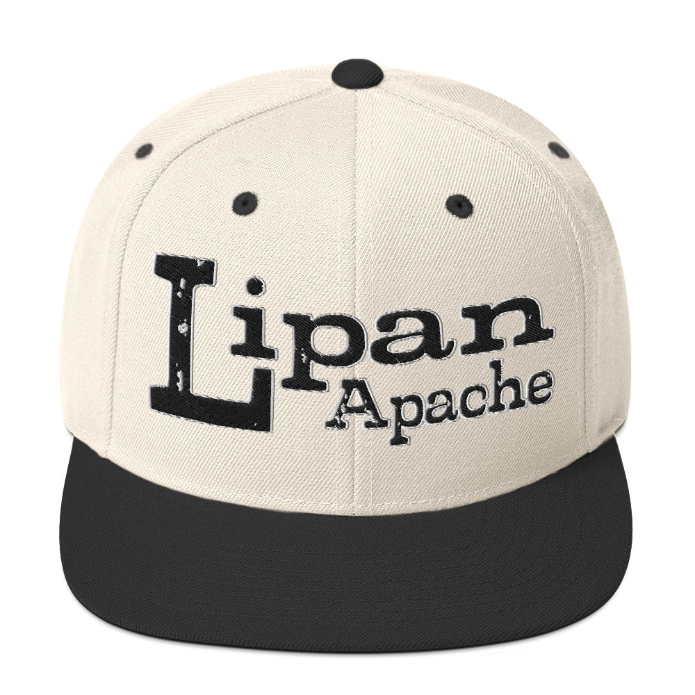 Lipan Apache Tribe Snapback Hat Bróidnithe Meiriceánach Dúchasach