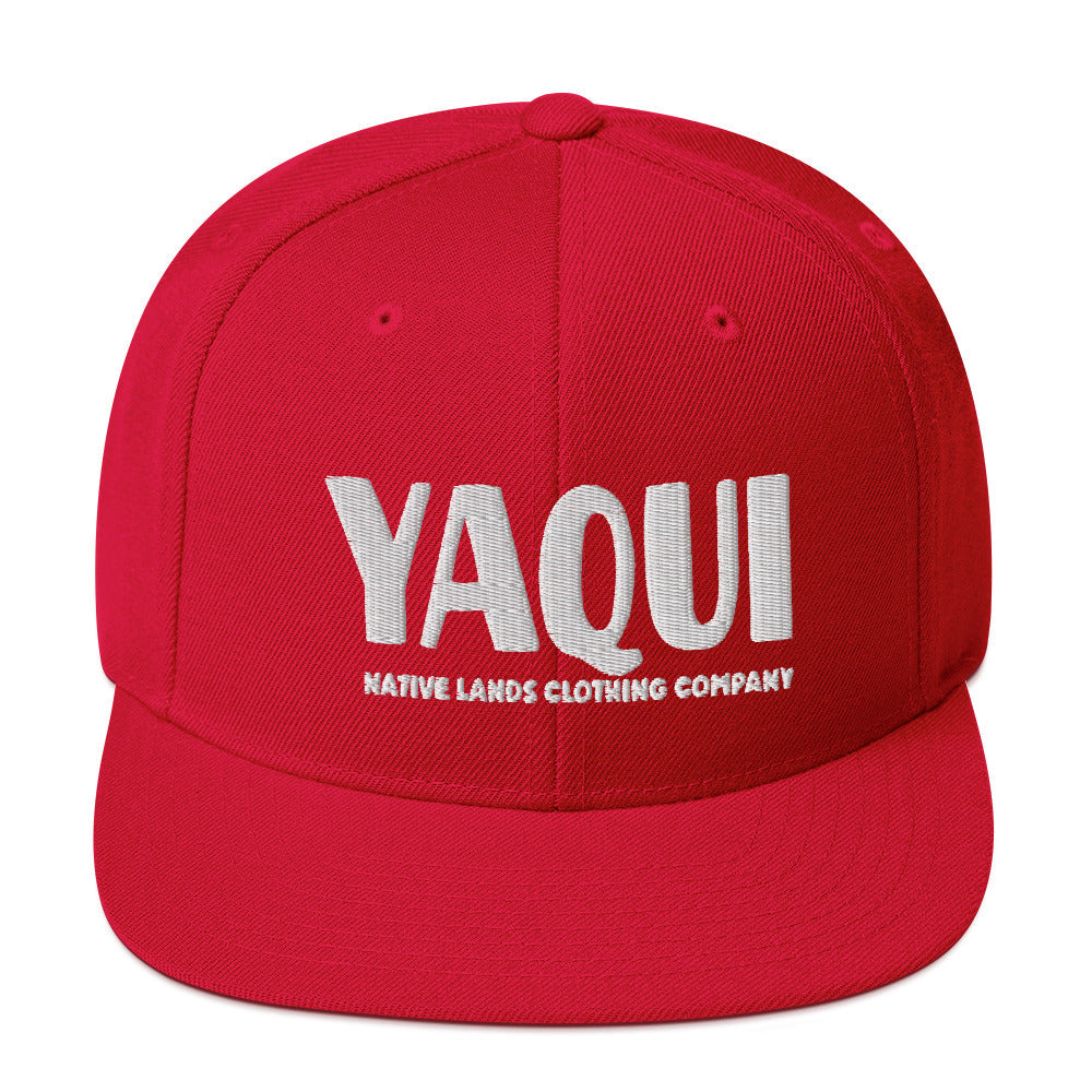 Yaqui Tribe Snapback Hat Embroidered Native American Native Lands Clothing Company LLC