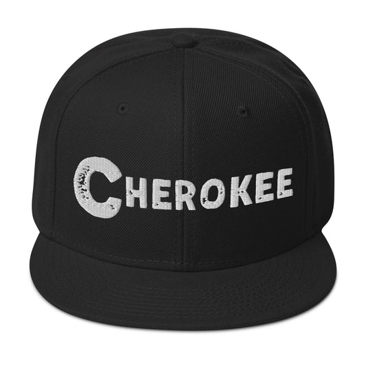 Cherokee Tribe Snapback Hat Embroidered Native American