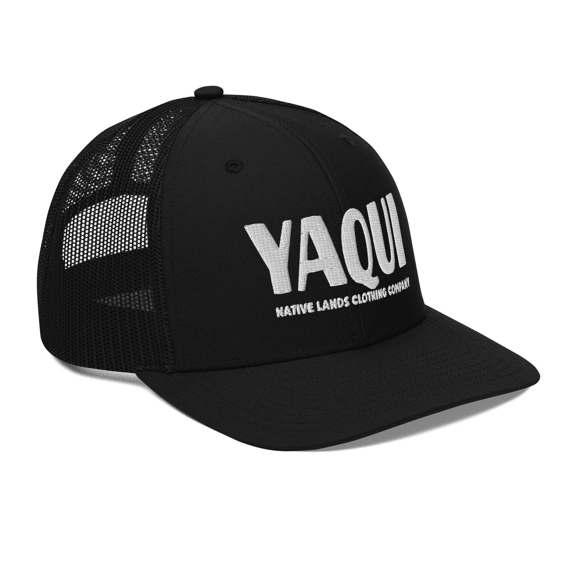 Yaqui Tribe Trucker Cap Embroidered Native American Native Lands Clothing Company LLC