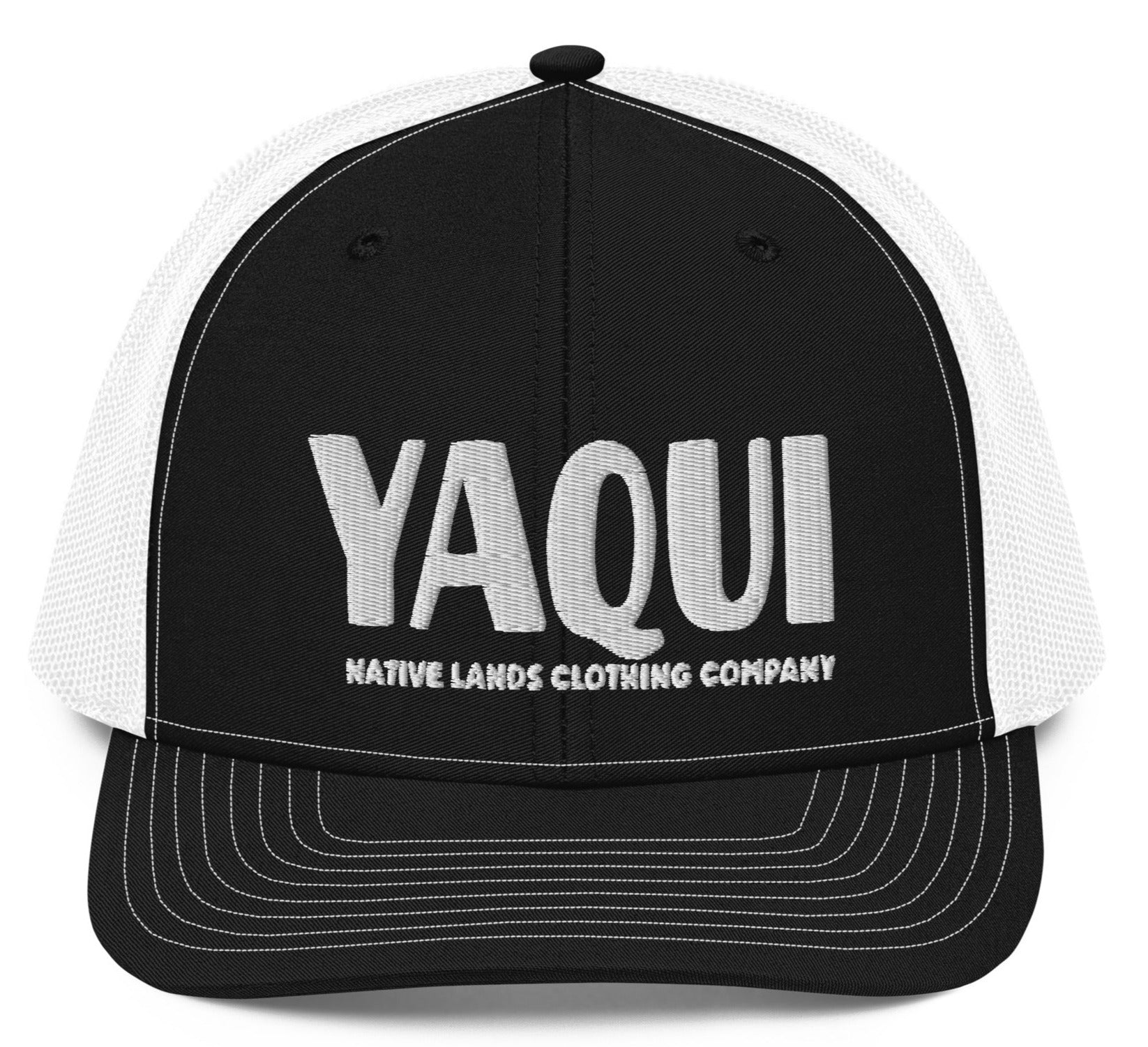 Yaqui Tribe Trucker Cap Embroidered Native American $ 25.50 Snapback Embroidered Baseball Cap Native Lands Clothing Company LLC