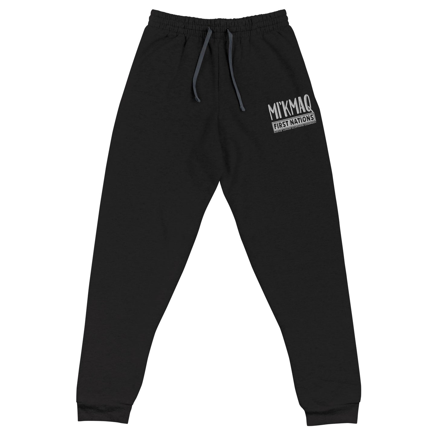 Mikmaq Tribe Sweatpants Fleece bordado - Primeras Naciones, Aborígenes Canadienses, Indígenas, Nativos Americanos