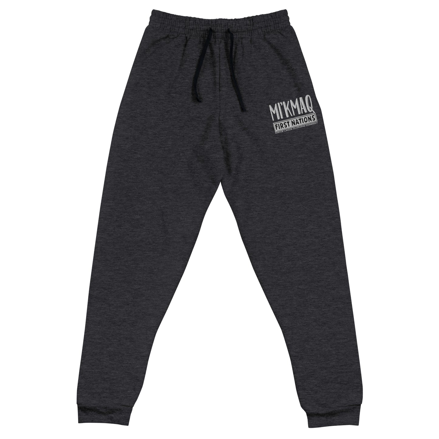 Mikmaq Tribe Sweatpants Fleece Embroidered - First Nations, Canadian Aboriginal, Indigenous, Native American